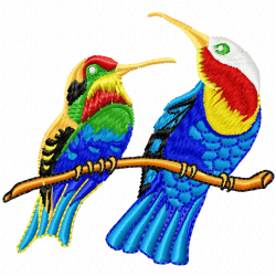 Hummingbirds Embroidery Design 11 Hummingbirds Embroidery Design 11
